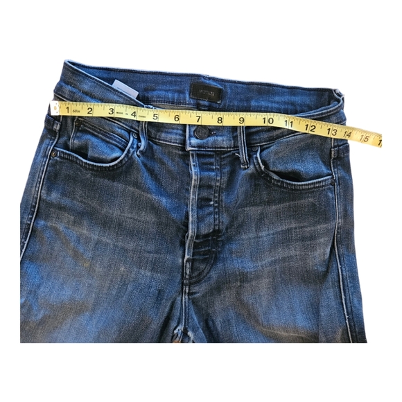 Mother The Tootsie Fray in Dreamy Size 28 Distressed Cropped Jeans - Picture 5 of 10